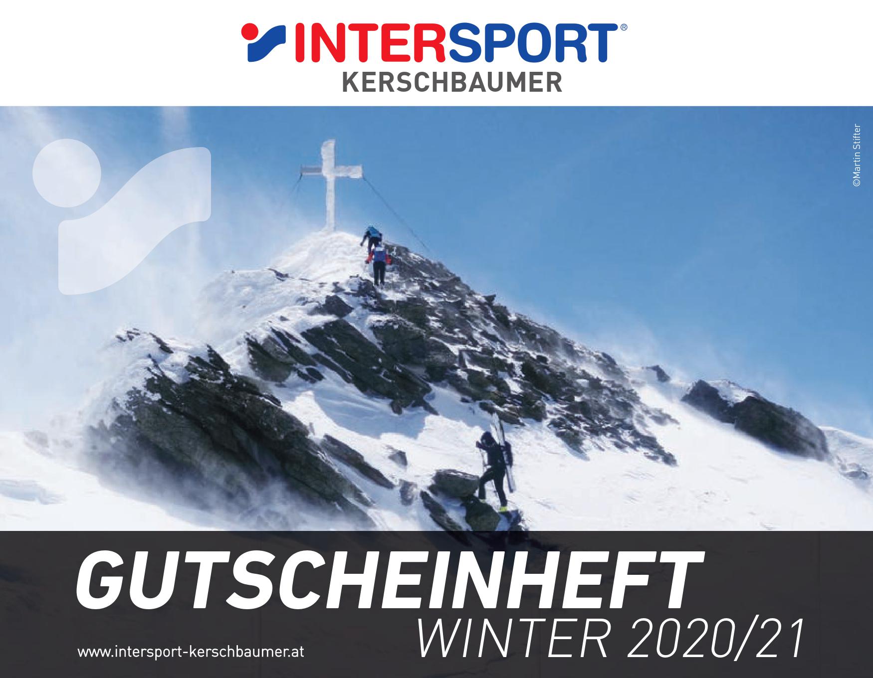 Gutscheinheft-Intersport Kerschbaumer Winter 2020